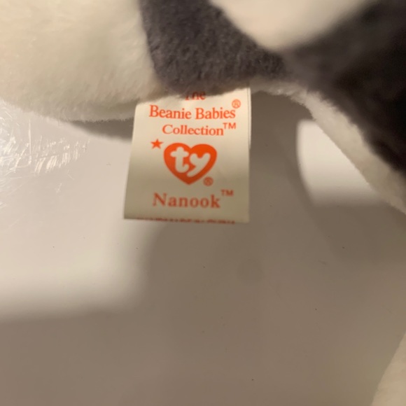 **RARE COLLECTABLE** “Nanook” Beanie Baby - Picture 6 of 6